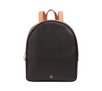 DUDU Zainetto Donna Colorato Estivo in Pelle Morbido Zaino Multicolor con Doppia Cerniera Zip Nero