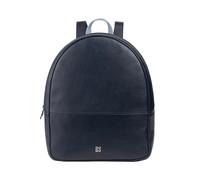 DUDU Zainetto Donna Colorato Estivo in Pelle Morbido Zaino Multicolor con Doppia Cerniera Zip Navy