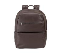 DUDU Zaino in Pelle da Viaggio Unisex per Uomo e Donna - Zaino Elegante e Resistente per Tablet, Escursioni e Lavoro - Spallacci Regolabili e Design Ergonomico Coffee brown