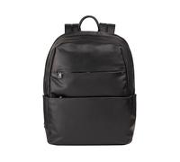 DUDU Zaino in Pelle da Viaggio Unisex per Uomo e Donna - Zaino Elegante e Resistente per Tablet, Escursioni e Lavoro - Spallacci Regolabili e Design Ergonomico Nero
