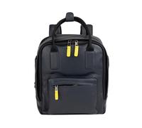 DUDU Zaino in Pelle Uomo Donna - Zainetto Casual Unisex Elegante e Compatto, 6,5 Litri, con Tasca Frontale e Scomparto Tablet, Perfetto per Lavoro, Viaggio e Tempo Libero Navy