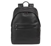 DuDu New York Zaino da giorno Pelle 41 cm Scomparto per laptop black (TAS041015)