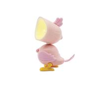 Dudùu Puppy Parrot - Mini lampada da Tavolo Pieghevole a LED, Luce Calda, Tascabile, per Lettura, Comodino o Scrivania, forma di Pappagallo (Rosa)