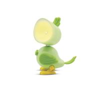 Dudùu Puppy Parrot - Mini lampada da Tavolo Pieghevole a LED, Luce Calda, Tascabile, per Lettura, Comodino o Scrivania, forma di Pappagallo (Verde)