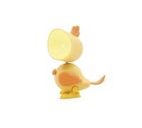 Dudùu Puppy Parrot - Mini lampada da Tavolo Pieghevole a LED, Luce Calda, Tascabile, per Lettura, Comodino o Scrivania, forma di Pappagallo (Giallo)