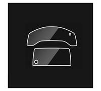 DUDUYANG Proteggi Schermo Auto GPS Per CRV 5th 2017 2020 Navigazione GPS Schermo Pellicola Protettiva In Acciaio Controllo Dell'autoadesivo LCD Car Styling