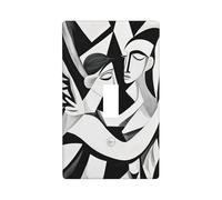 Due angeli con ali copertura interruttore della luce decorativo singolo Toggle 1 Gang piastra da parete per cucina fattoria camera da letto bagno decorazione artistica