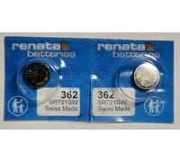 Due batterie Renata 362 SR721SW