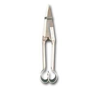 DUE BUOI FORBICE TOSAPECORA MANUALE DRITTA A DOPPIA MOLLA DB 162/32 LUNGA 32 cm CON LAMA DA 14 cm