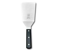 DUE BUOI "SMASH&LIFT" - Spatola larga con manico grande, dimensioni 10,2 x 15,5 cm, ideale per barbecue da cucina e hamburger, antiaderente, durevole.