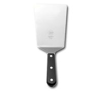 DUE BUOI Spatola larga flessibile dimensioni 10,2 x 6,1/3 pollici. Buona per hamburger cucina barbecue griglia piastra pasticceria. Antiaderente durevole. Approvato ICQ.