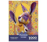 Due canguri innamorati Puzzle 1000Pcs Decorazione Per La Casa. Rilassamento E Intelligence Per Adulti E Bambini Da 14 Anni 38x26cm/1000pcs