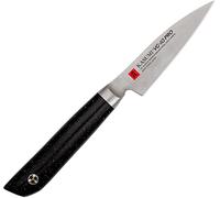 DUE CIGNI Coltello spelucchino Kasumi PRO, Nero, 8 cm
