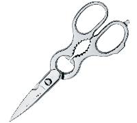 DUE CIGNI FORBICE INOX DA CUCINA SMONTABILE MISURA 23 CM 2C 973/21