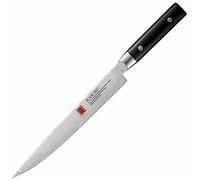 Due Cigni Kasumi Damasco giapponese professionale Sashimi coltello da intaglio 24 cm, acciaio inossidabile, nero, 30 x 30 x 30 cm