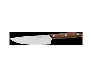 DUE CIGNI - Linea 1896 Coltello da Chef CM 15 Lama INOX 4116 Manico Noce