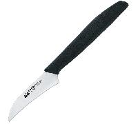 DUE CIGNI LINEA 1896 COLTELLO SPELUCCHINO CURVO CM 7 - INOX 4116 MANICO PP 2C 1001 PP