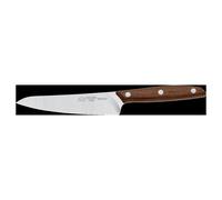 DUE CIGNI - Linea 1896 Coltello Utility CM 14 Lama INOX 4116 Manico Noce