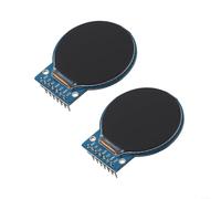 Due Circolari 1 28 Pollice Per Schermi TFT con Risoluzione 240x240 Con GC9A01 Driver Chip per Arduino Dispositivi Compatibili Utilizzando Interfaccia