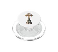 Due colombe croce fede, matrimonio, amore, pace, cristiano, memoriale PopSockets PopGrip per MagSafe