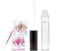 Due Colori Labbra Trucco Lip Set Rossetto Lucentezza Durevole Per I Cosmetici Due Colori Set Lunga Durata Lucidatura Per Le Donne