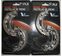 DUE COPPIE GANASCE FRENO MBK 50 CT SS Sorriso 1993 1994 1995