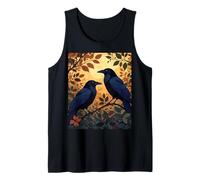 Due Corvi tra Foglie Autunnali Canotta