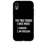Due cose che odio di più - Gingers e la mia dislessia divertente Custodia per iPhone XR