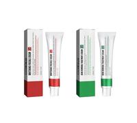 Due creme per la rimozione delle lentiggini e contro l'acne. Una ha l'effetto di rimuovere le lentiggini e l'altra ha l'effetto di combattere l'acne. (Crema anti-macchia+crema anti acne)
