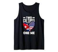 Due Culture One Me American Cuban Cuba Heritage Canotta