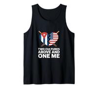 Due Culture One Me Divertente Cuban American Canotta
