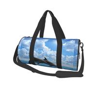 Due delfini, Borsone da viaggio di grande capacità Borsa rotonda Borsa da viaggio sportiva Borsa da viaggio Borsa da fitness