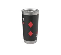 Due Di Diamanti Halloween Bicchiere termico in acciaio inox doppia parete