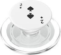 Due di picche mazzo di carte costume di Halloween gruppo PopSockets PopGrip per MagSafe