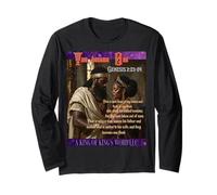 Due Diventano Uno Genesi 2:23-24 Maglia a Manica