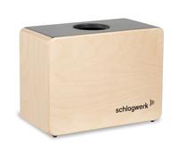 Due diverse superfici di gioco: 1. con l'originale Schlagwerk Quality Snare Sound 2. con Assertive Quinto Sound