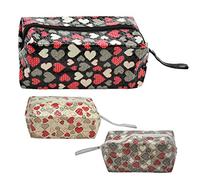 DUE ESSE Beauty Cuori Ecopelle cm.24x10x10 3 Colori