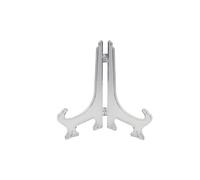 DUE ESSE CHRISTMAS 1 Pezzo Supporto Reggi Piatti in Plastica Trasparente 18 cm