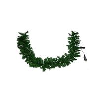 DUE ESSE CHRISTMAS Decorazione Natale Ghirlanda da Esterno con 192 Luci Bianco Caldo 2 Metri