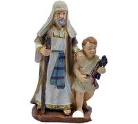DUE ESSE CHRISTMAS Personaggio Presepe Statuina Pastorello con Pastore 6,5 cm