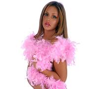 DUE ESSE CHRISTMAS S.r.l. BOA DI PIUME CM.210 GR.80 COLORI ASSORTITI (ROSA)