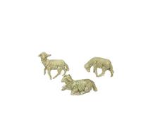 DUE ESSE CHRISTMAS SRL BOX 24 PZ PECORELLA PECORELLA 4X5 CM BEIGE DECORAZIONE PRESEPE NATALE