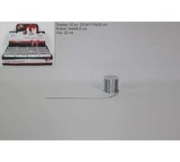 DUE ESSE CHRISTMAS SRL Cordoncino 20MT Silver 2015162 $$, Come Foto, Taglia Unica