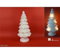 DUE ESSE CHRISTMAS SRL L.Batt. Albero 50cm C/Luce Class MO001$$, Come Foto, Taglia Unica