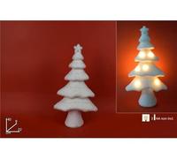 DUE ESSE CHRISTMAS SRL L.Batt. Classic Albero 40cm C/Luce MO0$$, Come Foto, Taglia Unica
