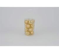 DUE ESSE CHRISTMAS SRL Linea Vetro LUCON OPAC Oro Sfere 6cm 16pz