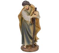 DUE ESSE CHRISTMAS SRL PERSONAGGIO NATIVITA' STATUA SAN GIUSEPPE CM.20 ADDOBBO PRESEPE NATALE