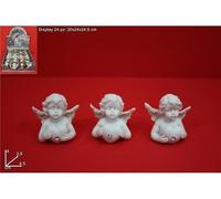 DUE ESSE CHRISTMAS SRL White Angelo C/Cuore C/Strass 4cm$$, Come Foto, Taglia Unica