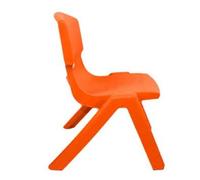Due Esse DUE7348 Sedia per Bambini, Arancio