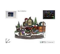 Due Esse Giostrina Stazione Con Treno Movimento Luci E Suoni Df65895